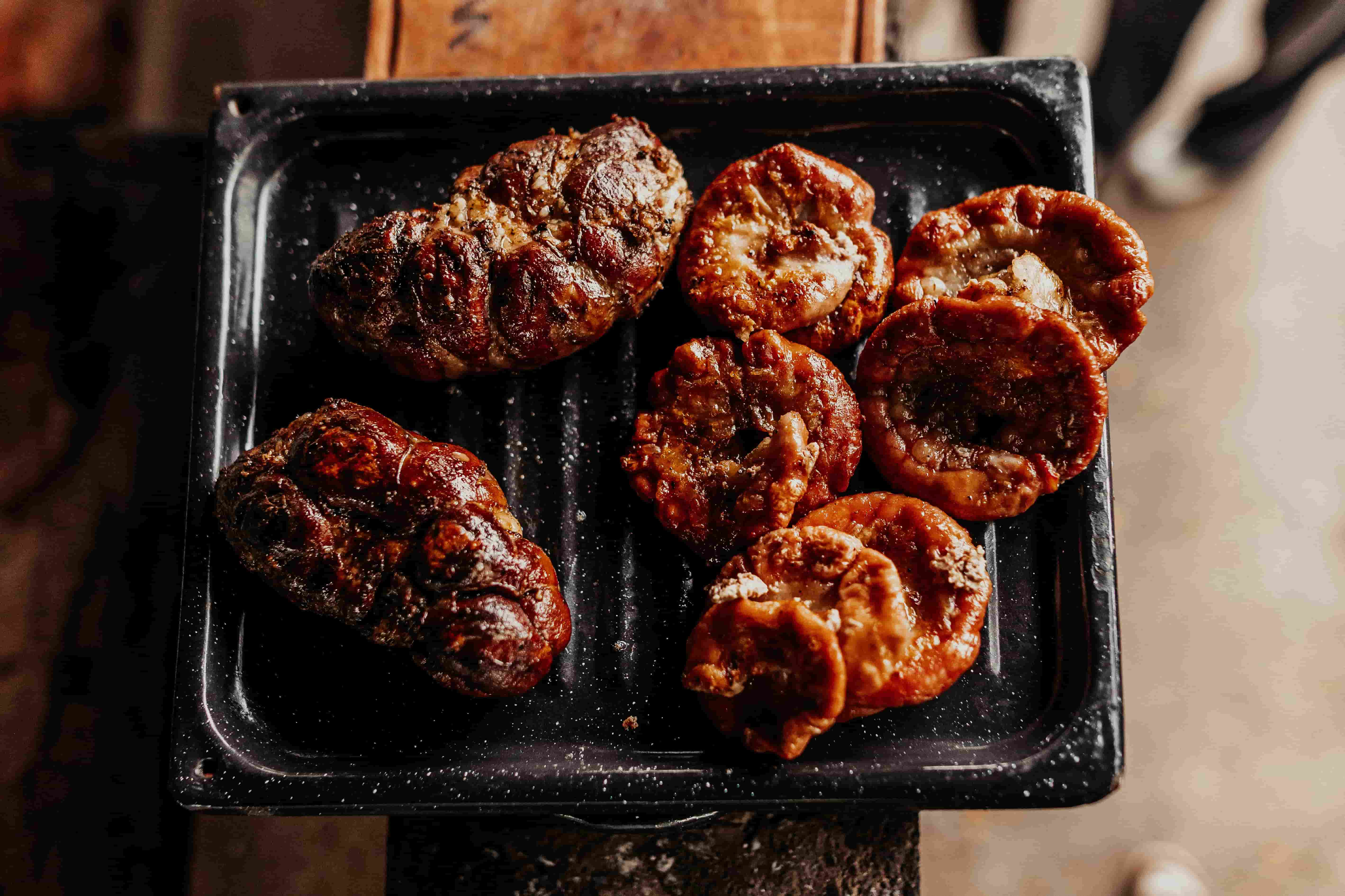 Riñones al chimichurri